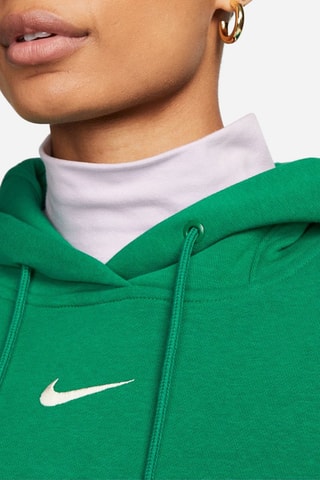 Sweat oversize polaire à capuche Phoenix - Vert clair - Nike