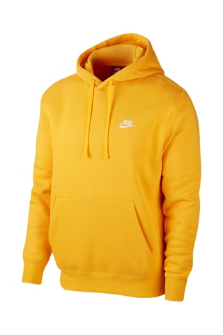Sweat polaire à capuche - Jaune - Nike