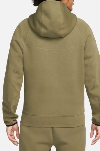 Sweat polaire à capuche Tech - Vert olive - Nike