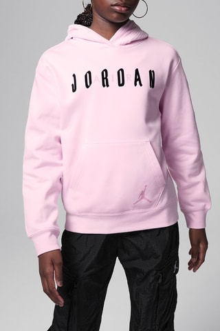 Sweat polaire à capuche - Rose - JOrdan