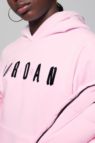 Sweat polaire à capuche - Rose - JOrdan