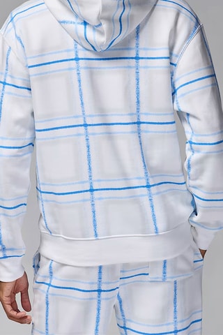 Sweat polaire Essentials - Blanc et bleu - Jordan