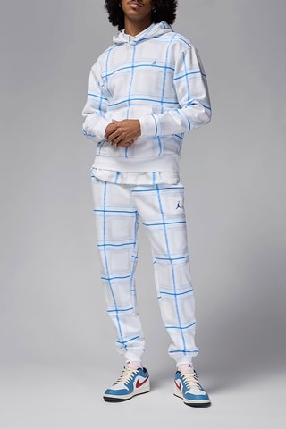 Sweat polaire Essentials - Blanc et bleu - Jordan