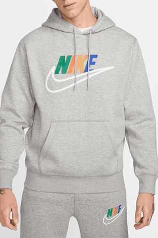 Sweat polaire à capuche Club - Gris chiné - Nike