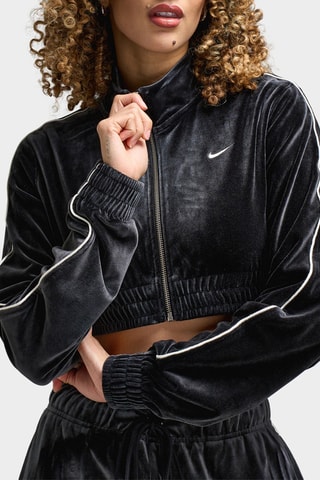 Sweat en velours Sportswear Collection - Noir - Nike