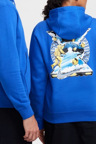 Sweat polaire à capuche - Bleu cobalt - Nike