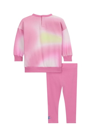 Sweat tie and dye et legging Solarized - Rose - Nike
