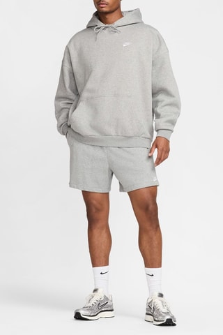 Sweat oversize polaire à capuche Club - Gris - Nike