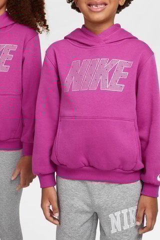 Sweat polaire à capuche Shine - Fuchsia - Nike
