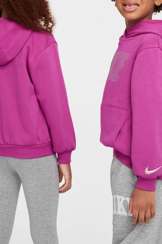 Sweat polaire à capuche Shine - Fuchsia - Nike