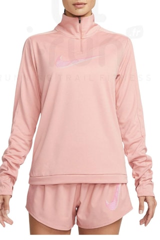 Sweat de running Dri-FIT Swoosh - Rouge - Nike