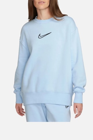 Sweat polaire Midi Swoosh - Ciel