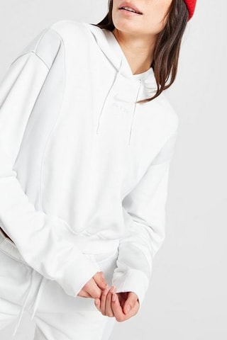Sweat court polaire Air - Blanc