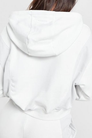 Sweat court polaire Air - Blanc