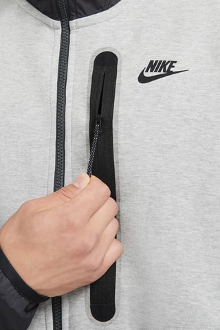Sweat polaire Nike Tech - Gris clair chiné