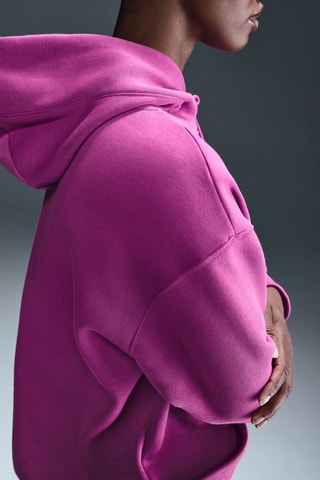 Sweat oversize polaire à capuche Phoenix - Fuchsia - Nike
