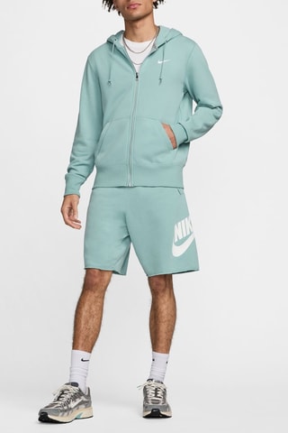 Sweat à capuche - Vert d’eau et blanc - Nike