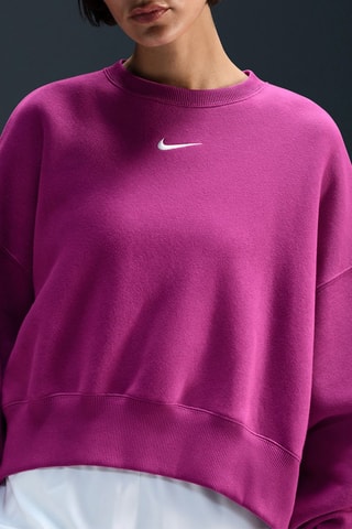Sweat oversize polaire Phoenix - Fuchsia - Nike