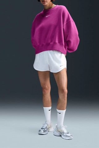 Sweat oversize polaire Phoenix - Fuchsia - Nike