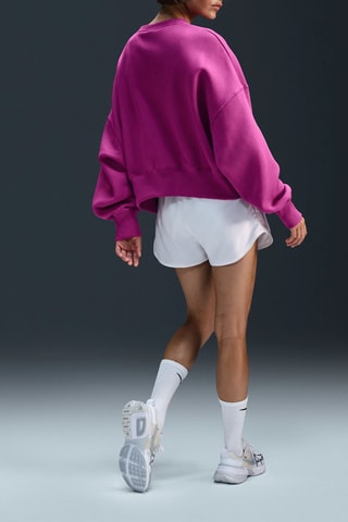 Sweat oversize polaire Phoenix - Fuchsia - Nike