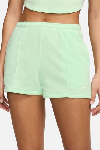Short regular taille haute Chill Terry - Vert