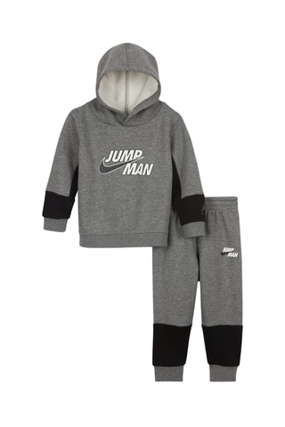Sweat et pantalon de basketball polaires - Gris chiné - Jordan