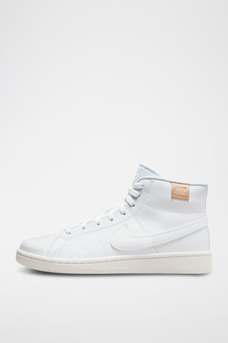 Nike Court Royale 2 Mid en cuir - Blanc