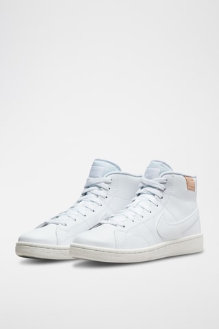 Nike Court Royale 2 Mid en cuir - Blanc