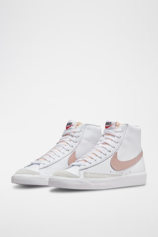 Nike Blazer Mid '77 en cuir - Blanc