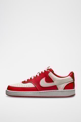 Nike Court Vision Low Next Nature - Blanc et rouge