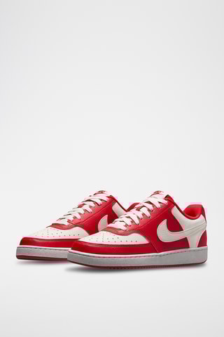 Nike Court Vision Low Next Nature - Blanc et rouge