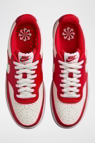 Nike Court Vision Low Next Nature - Blanc et rouge