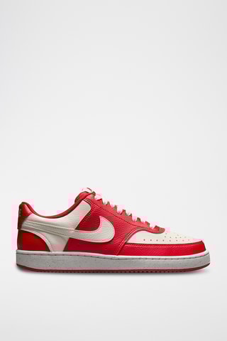 Nike Court Vision Low Next Nature - Blanc et rouge