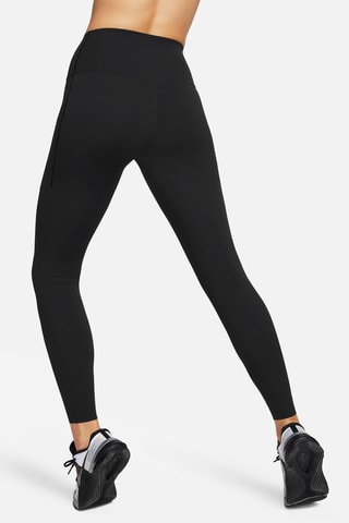 Leggins de fitness de cintura alta - Preto