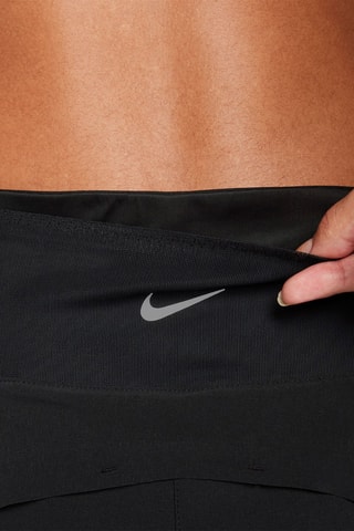 Short 2-en-1 taille haute - Noir