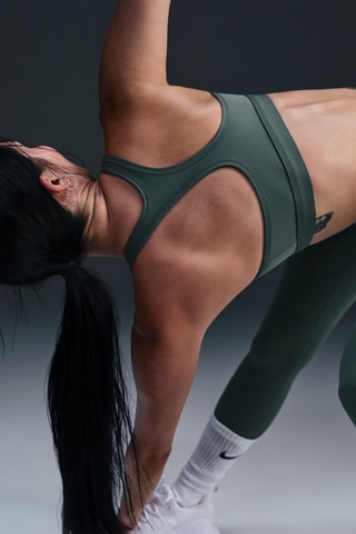 Brassière de sport - Vert foncé et blanc