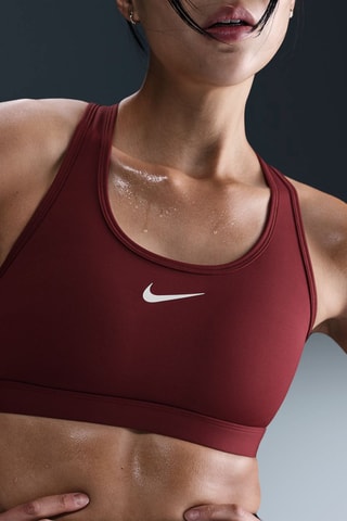 Brassière de sport push-up - Rouge et blanc
