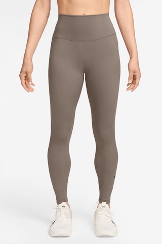 Leggins de treino de cintura alta - Castanho