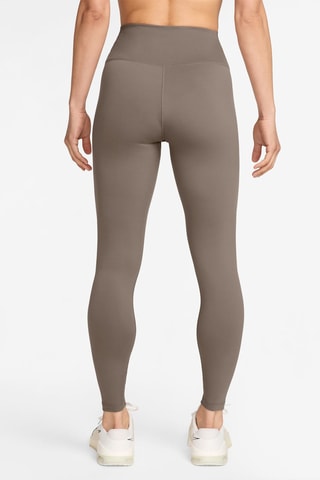 Leggins de treino de cintura alta - Castanho