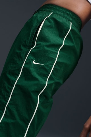 Pantalon taille haute - Vert émeraude