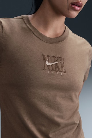 T-shirt slim - Marron