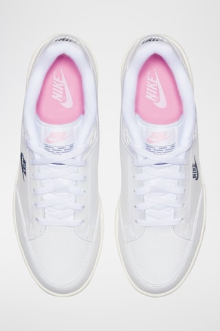 Nike Grandstand II en cuir - Blanc