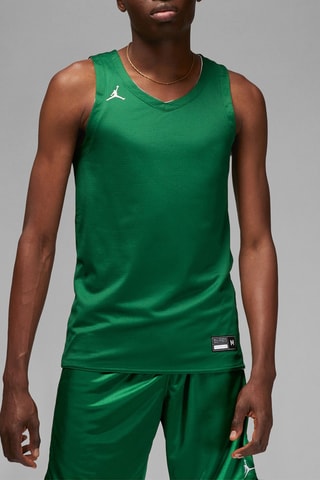 Maillot de basketball réversible - Vert et blanc