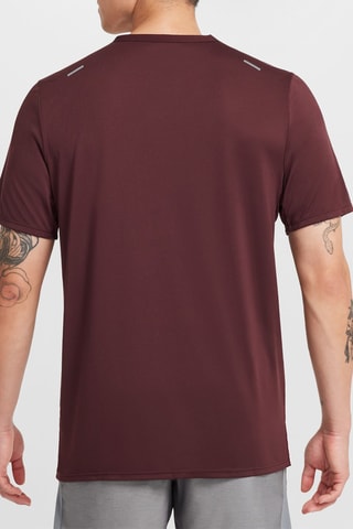 T-shirt de running - Bordô
