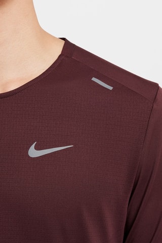 T-shirt de running - Bordô