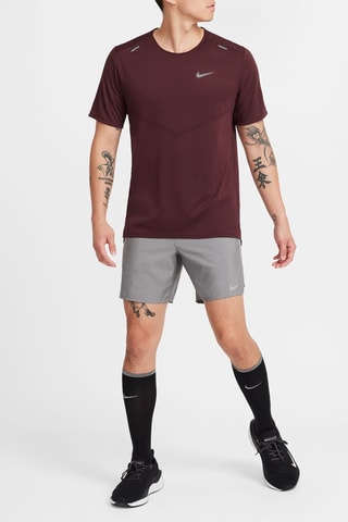 T-shirt de running - Bordô