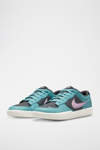 Nike SB Force 58 Premium en cuir - Turquoise