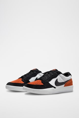 Nike SB Force 58 en nubuck - Blanc