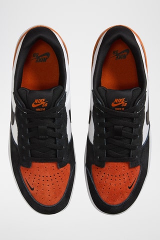 Nike SB Force 58 en nubuck - Blanc
