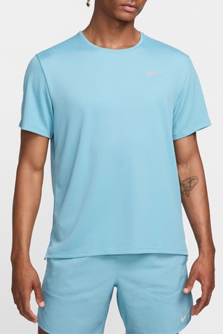 T-shirt de running - Turquesa